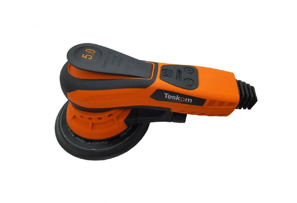 TESKOM Эксцентрик 350в - 2,5 TESKOM Бесщеточная орбитальная машинка 350W, эксцентрик 2,5, подошва 150мм