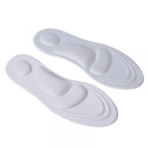Стельки ортопедические для обуви Insoles Health (серебро)